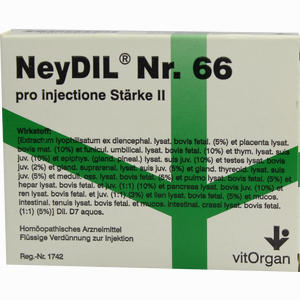 Neydil Nr. 66 Pro Injectione Stärke || Ampullen 5 x 2 ml - ab 39,30 €